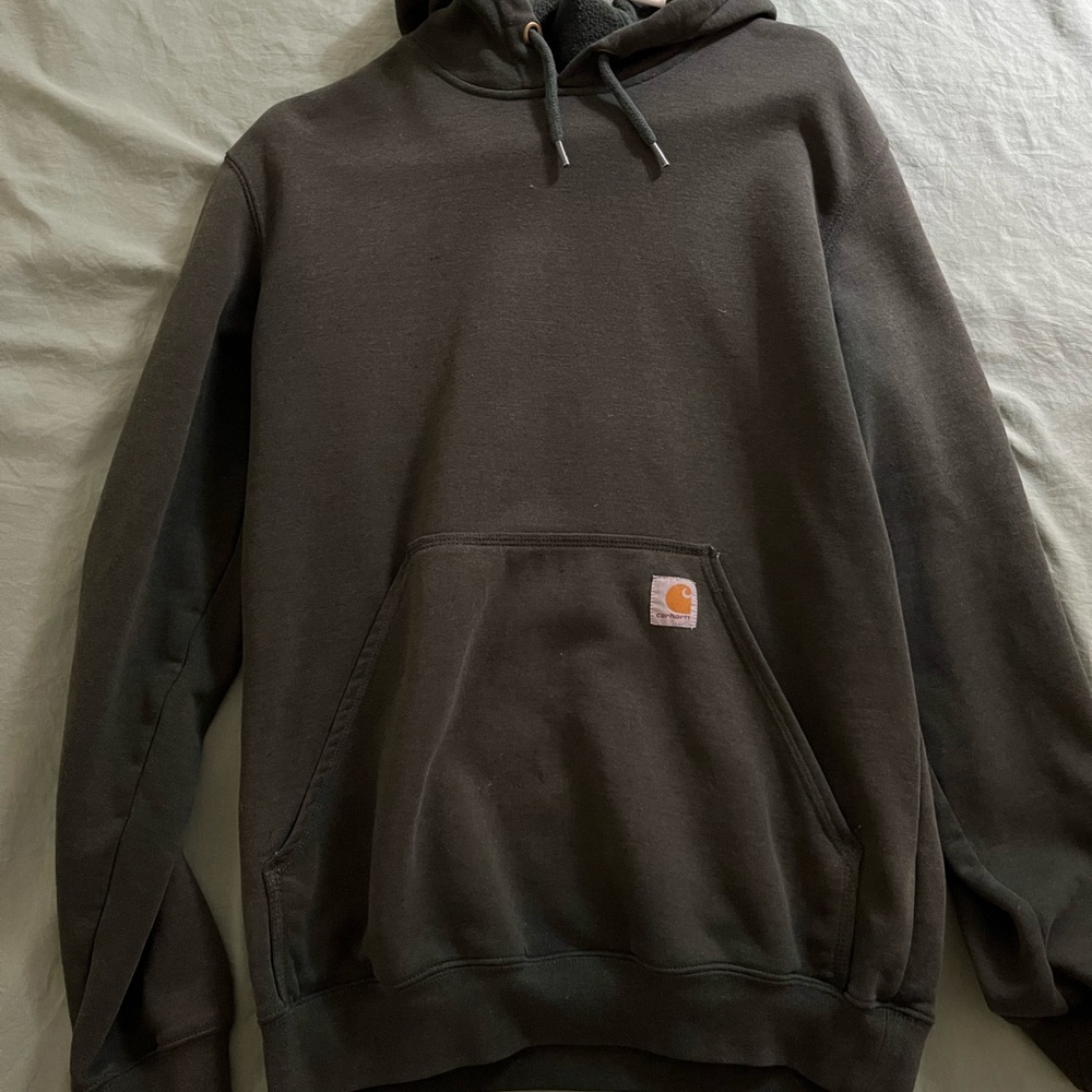 Carhartt Men's Dark Green Hoodie